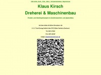 dreherei-kirsch.de Webseite Vorschau
