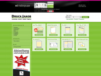 druck-jakob.de Webseite Vorschau