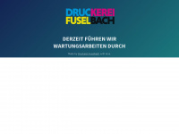 druckerei-fuselbach.de Webseite Vorschau