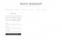 beateseebauer.com Webseite Vorschau
