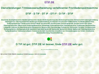 dtif.de Webseite Vorschau