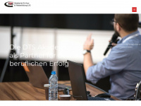 dts-akademie.de Webseite Vorschau