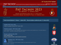 paftachov.cz Webseite Vorschau