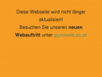 stiftsgymnasium-melk.org Webseite Vorschau