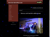 duo-dancefloor.de Webseite Vorschau