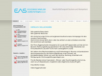 eas.ch Webseite Vorschau