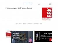 bbk-aachen.de Webseite Vorschau