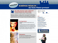 europa-plakatwettbewerb.de Webseite Vorschau