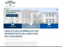 landtag-saar.de Webseite Vorschau