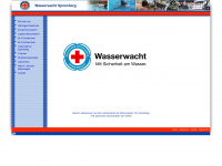 wasserwacht-spremberg.de Webseite Vorschau