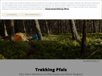 trekking-pfalz.de Webseite Vorschau