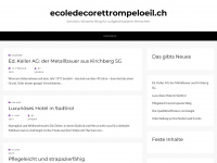 ecoledecorettrompeloeil.ch Webseite Vorschau