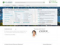 eduvision.ch Webseite Vorschau