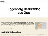 eggenberg.at Webseite Vorschau