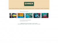 ehmer-chemnitz.de Webseite Vorschau
