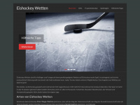 eishockey-wetten.de Webseite Vorschau