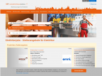 elektrikerjobs.de Webseite Vorschau