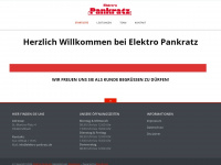 elektro-pankratz.de Webseite Vorschau
