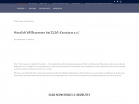 elsa-konstanz.de Webseite Vorschau