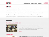 emax-gr.ch Webseite Vorschau