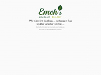 emchs.ch Webseite Vorschau