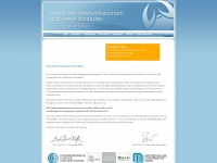 endometriumkarzinom.at Webseite Vorschau