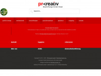 pr-kreativ.ch Webseite Vorschau