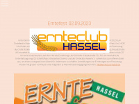 ernteclub-hassel.de Webseite Vorschau