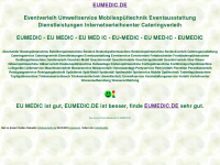 eumedic.de Webseite Vorschau