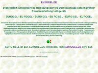 eurocel.de Webseite Vorschau