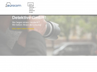 eurocom-detektive.eu Webseite Vorschau