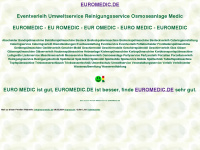 euromedic.de Webseite Vorschau