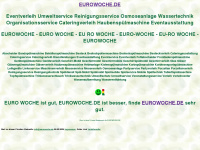 eurowoche.de Webseite Vorschau