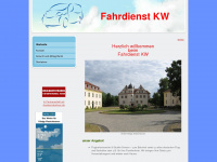 fahrdienst-kw.de Webseite Vorschau