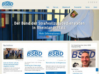 bsbd-rlp.de Webseite Vorschau