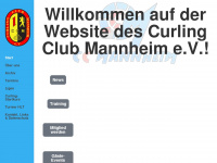 curling-club-mannheim.de Webseite Vorschau