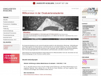 graduateacademy.uni-heidelberg.de Webseite Vorschau