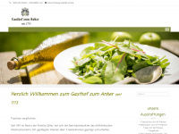 gasthof-anker-miltenberg.de Webseite Vorschau