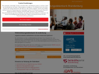 wdb-brandenburg.de Webseite Vorschau