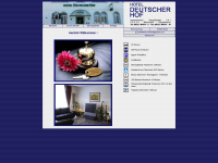 hoteldeutscherhofmannheim.de Webseite Vorschau