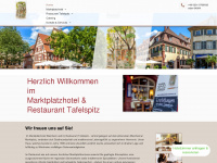 marktplatzhotel-weinheim.de Webseite Vorschau