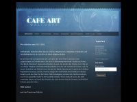 mycafeart.de Webseite Vorschau