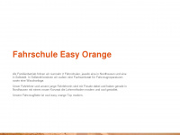 fahrschule-easy-orange.de Webseite Vorschau
