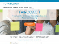 faircoach.de Webseite Vorschau