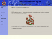 familie-blankenburg.de Webseite Vorschau