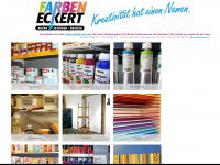 farben-eckert.de Webseite Vorschau