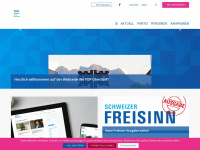 fdp-oberdorf.ch Webseite Vorschau