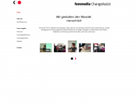femmedia.ch Webseite Vorschau