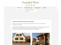 ferienhof-wuest.de Webseite Vorschau