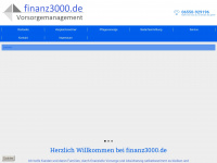 finanz3000.de Webseite Vorschau